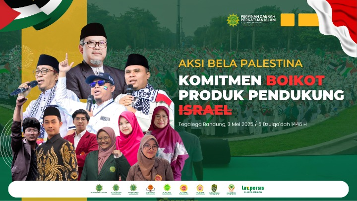 Aksi Bela Palestina, Persatuan Islam Kabupaten Sidoarjo Mengajak Turun Aksi
